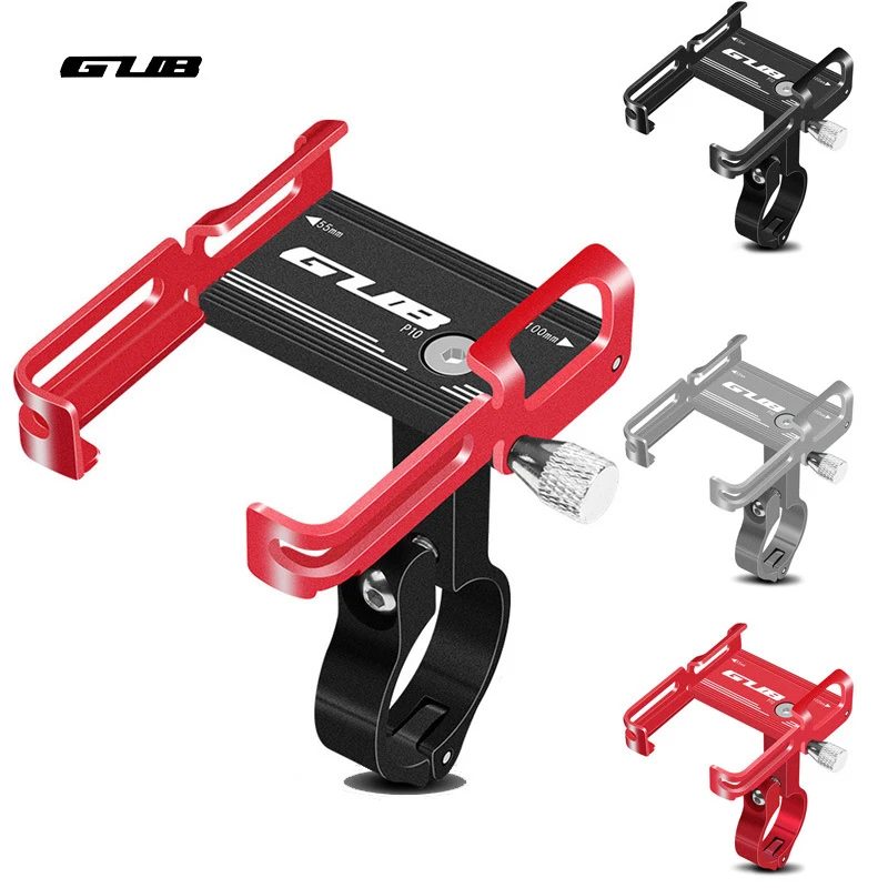 GUB PLUS 11 Pro 1 P10 P30 G85 G81 soporte de teléfono para bicicleta eléctrica de 3,5-6,8 pulgadas, para MTB, bicicleta de carretera, motocicleta