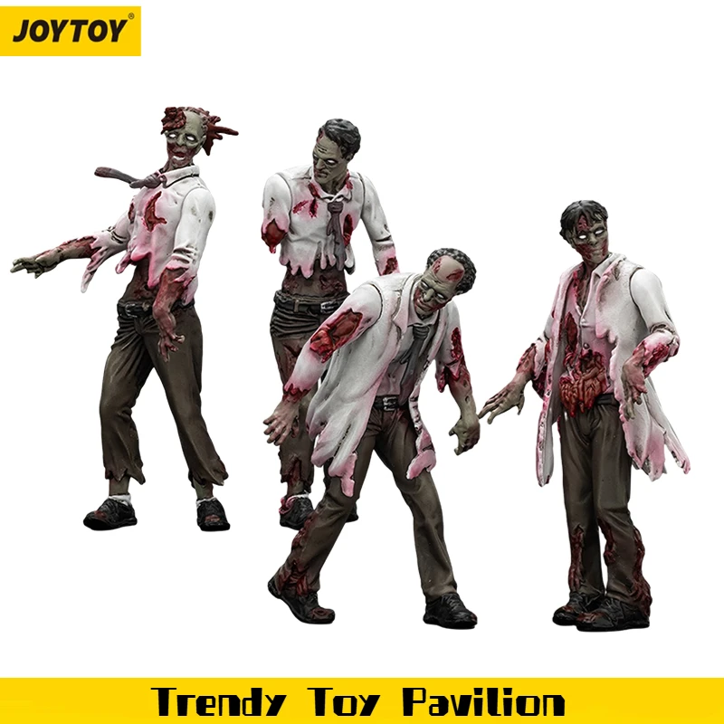 【JOYTOY】ダークソース ゾンビフィギュア 科学者（男性） 1/25 アクションフィギュア おもちゃ