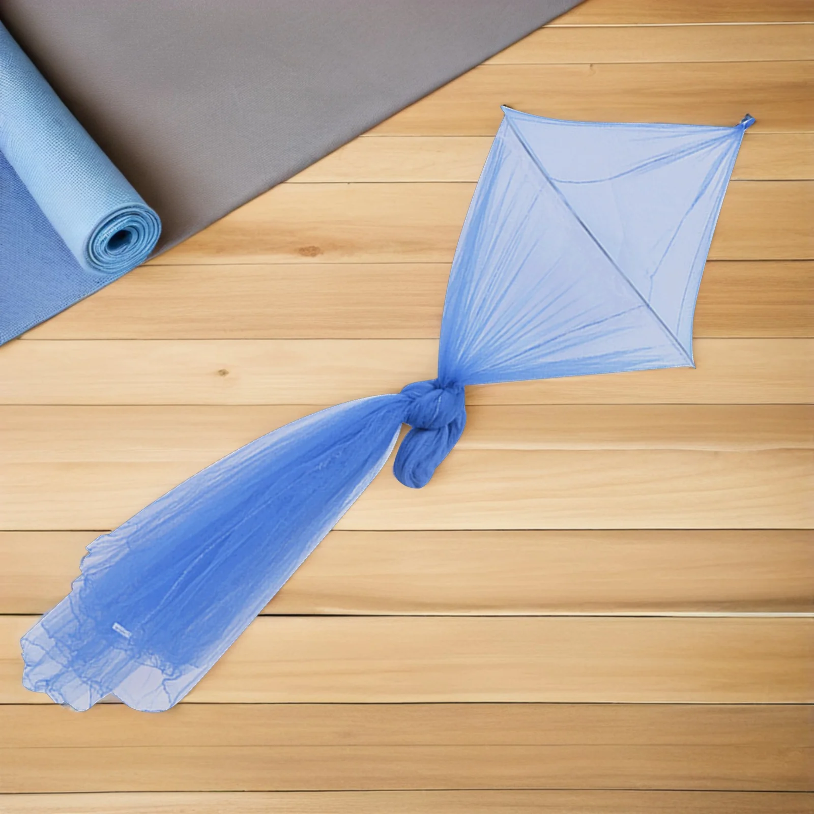 

Dome Mosquito Net with Lace Design for Single Twin Crib Bed Canopy Dark Blue Breathable Insect Protection Bedding Decor