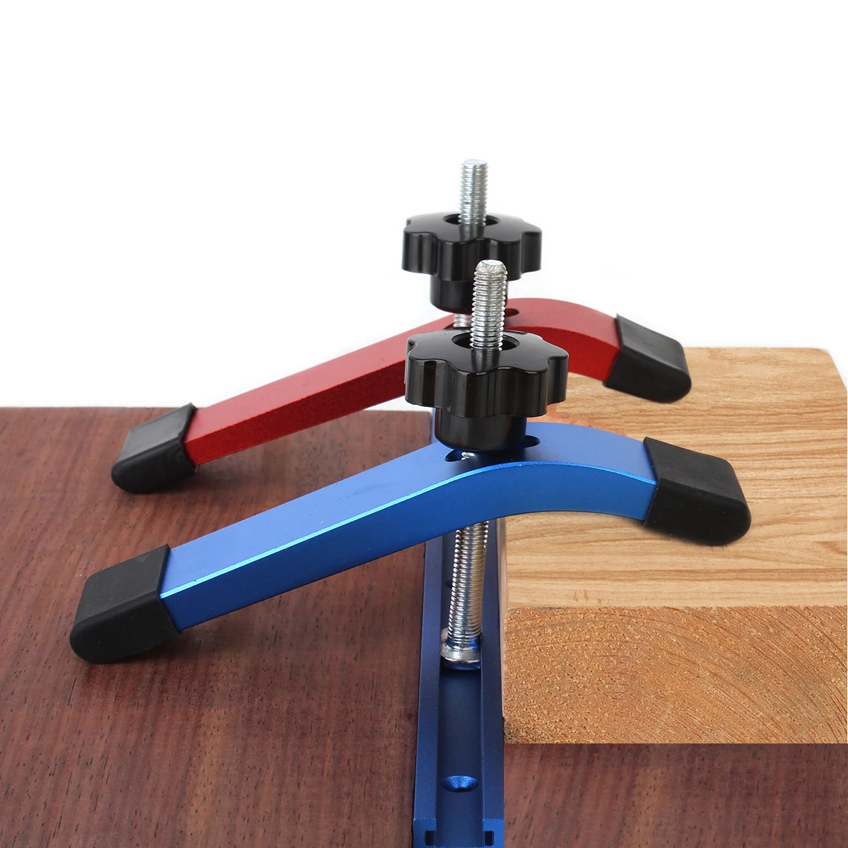 Quick Acting T-Track Hold Down Clamp with T Bolts Silder Aluminum Alloy Woodworking Clamps for Routers Drill Presses Table Saw