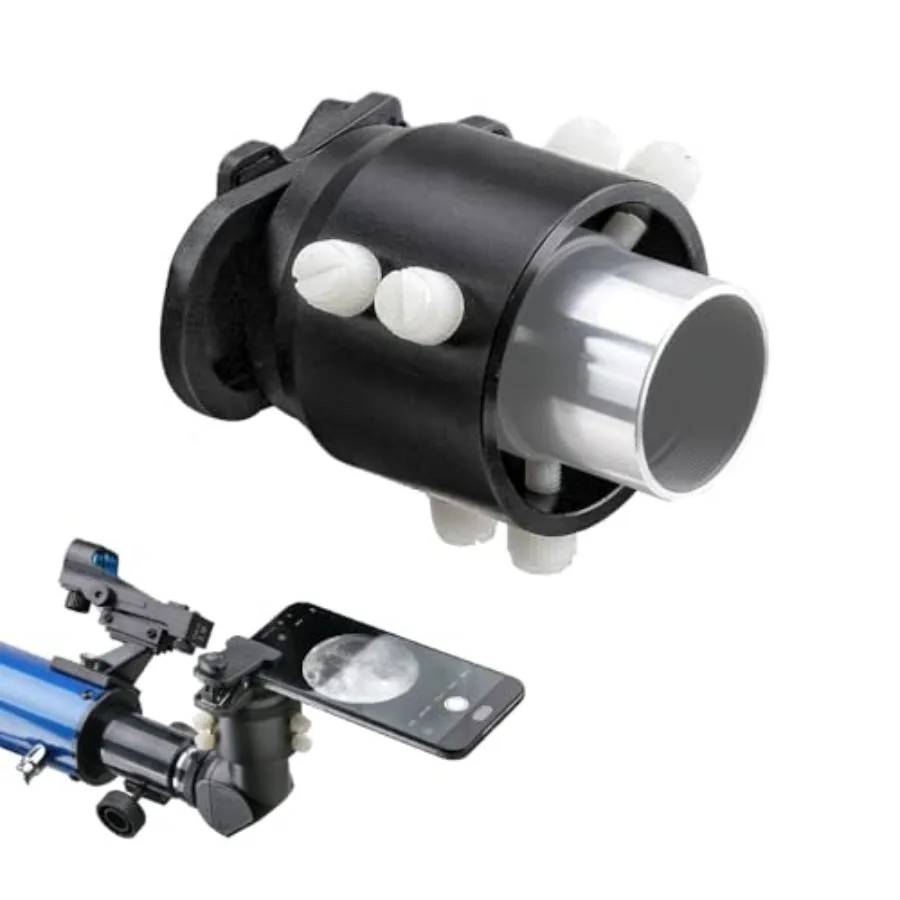 

Адаптер для смартфона с поляризационным фильтром для астрофотографии - совместим с окулярами 1.25 - улучшенное качество снимков