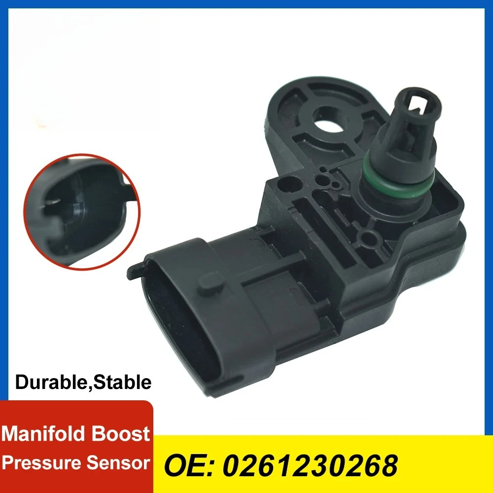 

High Quality Pressure Sensor 0261230268 55219296 Air Intake MAP Sensor for 500 1.4 Engine Auto Replacement Parts