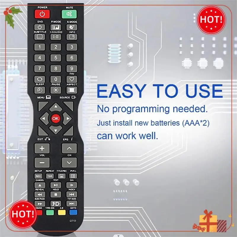 Telecomando durevole per telecomando TV SONIQ QT1D