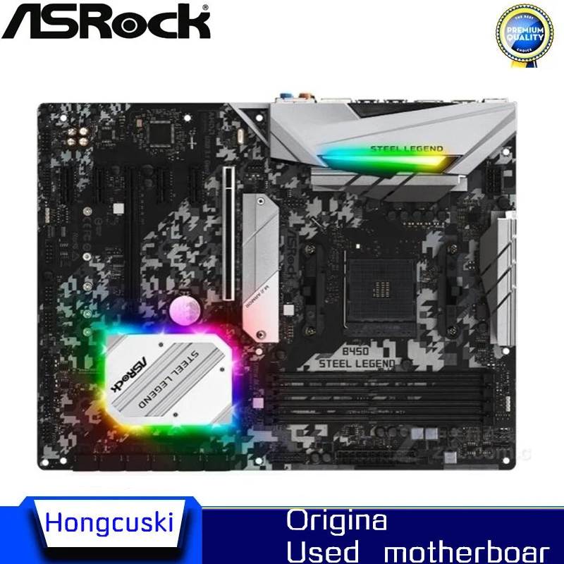 Asrock B450 Steel L… - image