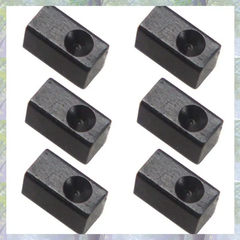 36 Pezzi Chitarra Tremolo Ponte Sella Morsetto Blocco Pressione Stringa Inserto Blocco Metallico Per Parti di Chitarra Elettrica