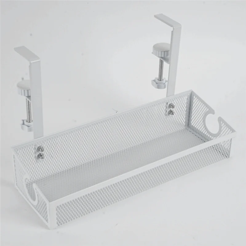 ABRS-Wire Management & Cord Organizer , Under Desk Cable Management Tray Desk Cable Organizer