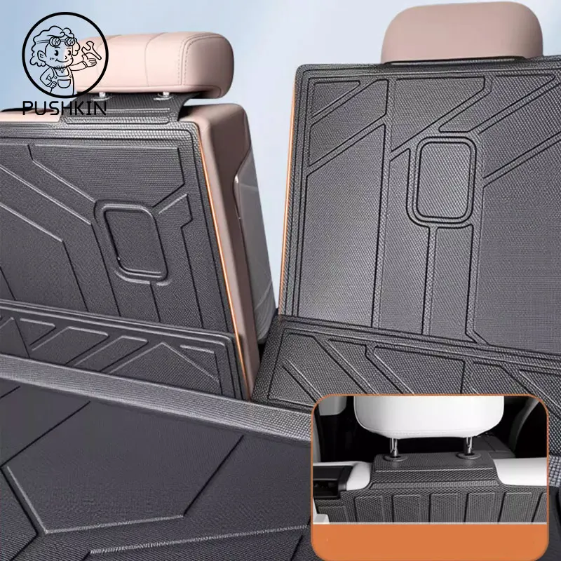 لشيري تيجو 8 برو 2025 2026 سيارة 5 مقاعد TPE الخلفي فرش داخلي للسيارات والشاحنات حصيرة مقاوم للماء تخزين الوسادة المضادة للانزلاق سهلة التنظيف اكسسوارات السيارات