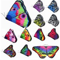 Kids Fairy Shawl Pixie Cloak Butterfly Wings Cape Girls Fancy Dress Costume Gift Christmas Halloween Festival Party Supplies