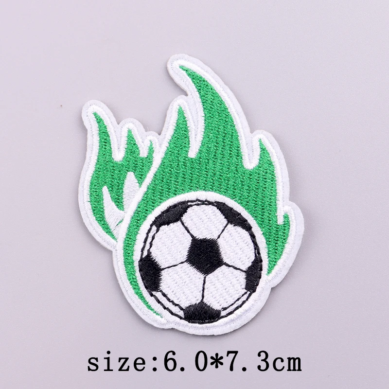 Be Curious Embroidery Patches For Clothing Believe Football Patch Iron On Patches On Clothes Futbol Embroidery Patch For Clothes