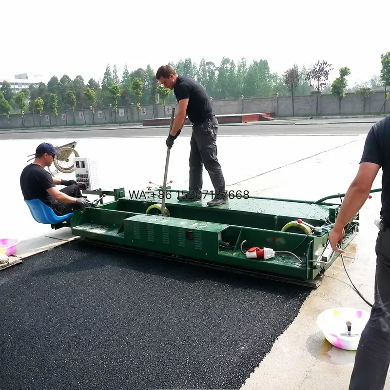 Wmwmnu Track Asphalt Paver with Long Life Lubrication System for Reduced Maintenance and High Reliability