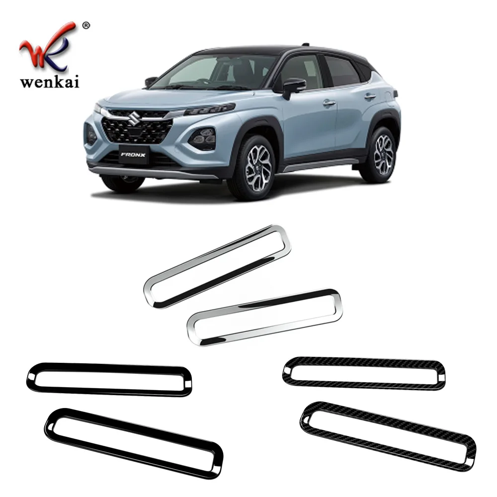 لسوزوكي فرونكس WDB3S WEB3S 2025 2026 ABS كروم عاكس خلفي للضباب غطاء المصباح إطار الحافة مقبلات التصميم