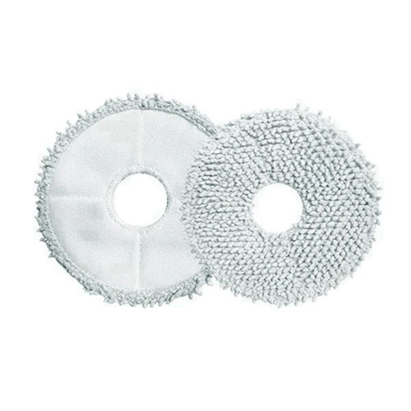 10Pcs Fit For Conga 11090 Spin Revolution Mop Cloth Rag Robot Vacuums Replacement Accessories