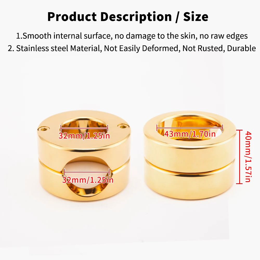 Silver/Gold Heavy Ball Stretcher Metals Scrotum Testicle Stretching CBT Sex Toy For Men Cockring Male Chastity Device Sex Shop
