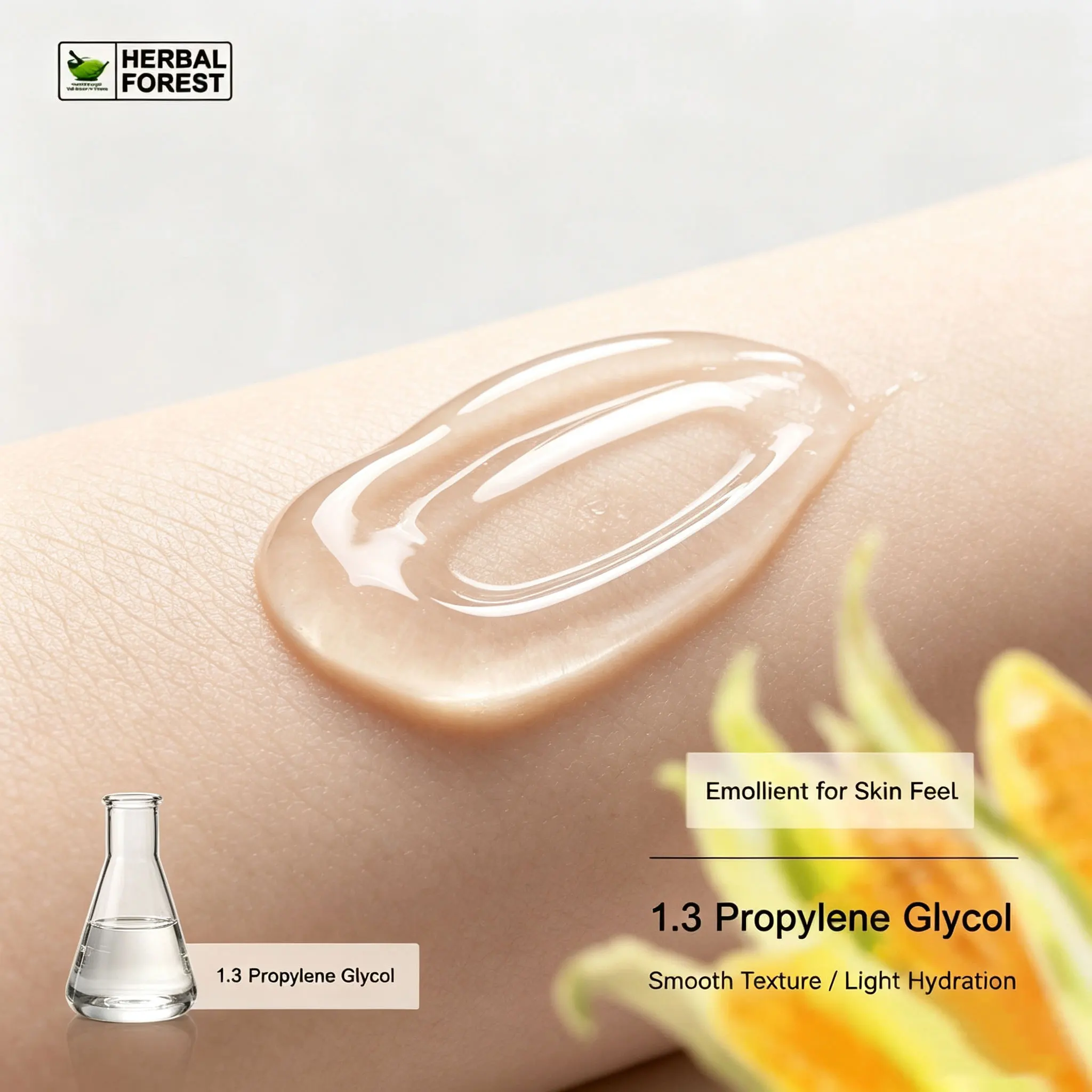 Hot Sell 1.3 Propylene Glycol Corn Propylene Glycol Moisturizing Skin Emollient Solvent Humectant Skin Care Raw Materials