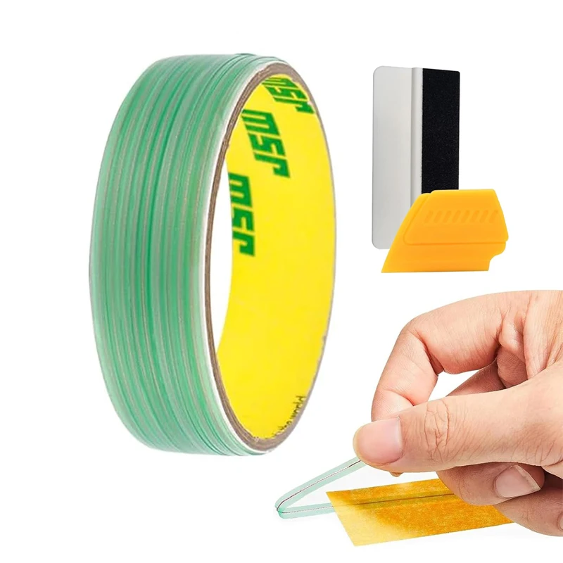 Fahrzeug Farbwechselfolie Knifeless Finish Line Tape Kit Vinyl Wrap Tools für Autoaufkleber Design Schneidelinie Grafikfolie Werkzeug – Detail 15