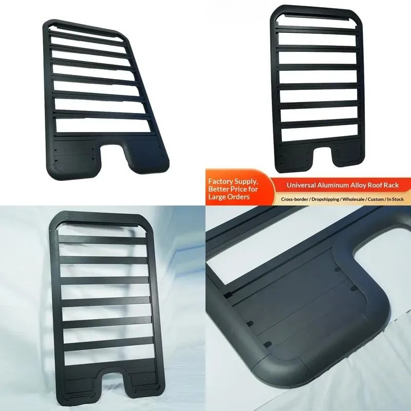 Large Capacity Aluminum Alloy Roof Rack Storage Box Universal Ultra Thin Luggage Carrier for Car Summer Tent
