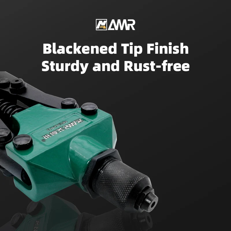 Rivet Nut Hand Threaded Rivet Nuts Gun Heavy Duty Riveter with Allen Wrench