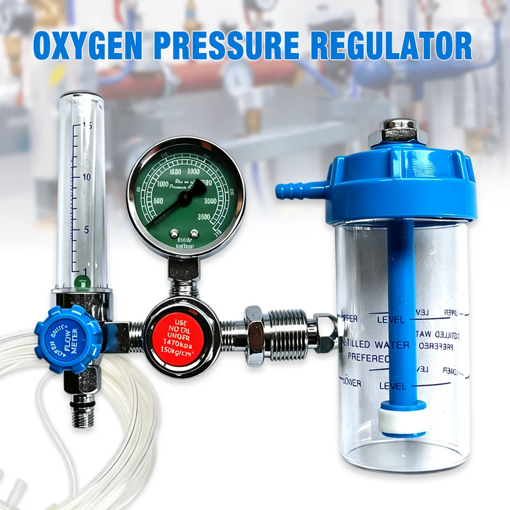 Professional Oxygen Pressure Regulator Thread Spray Paint Gun Air Pressure Regulator Gas Pressure Regulating Device High Quality