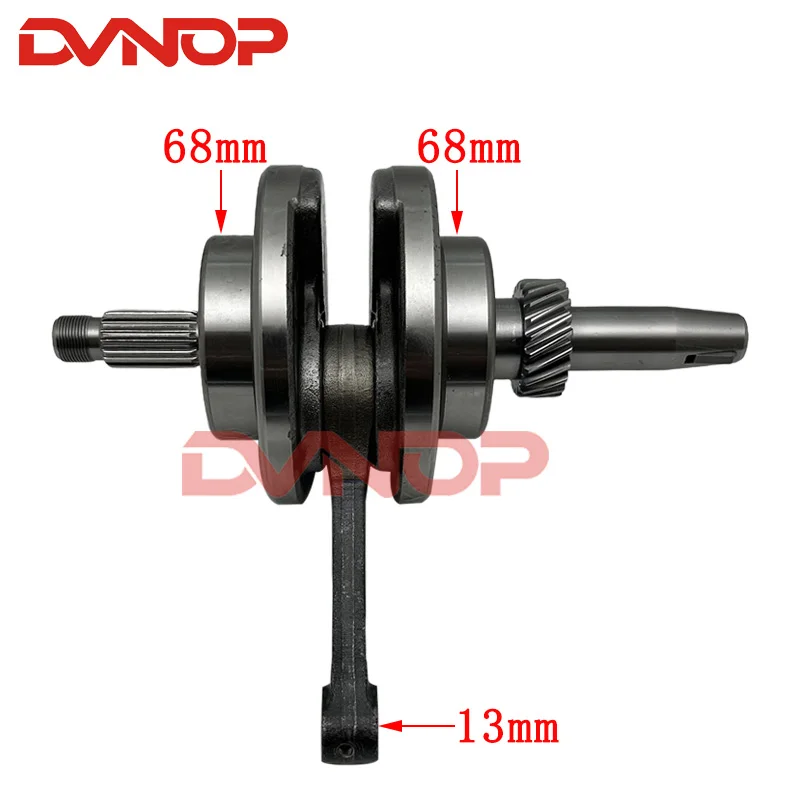 Motorcycle CG150 13mm pin crankshaft  for Honda CG125 150cc CG150  (piston pin 13mm)