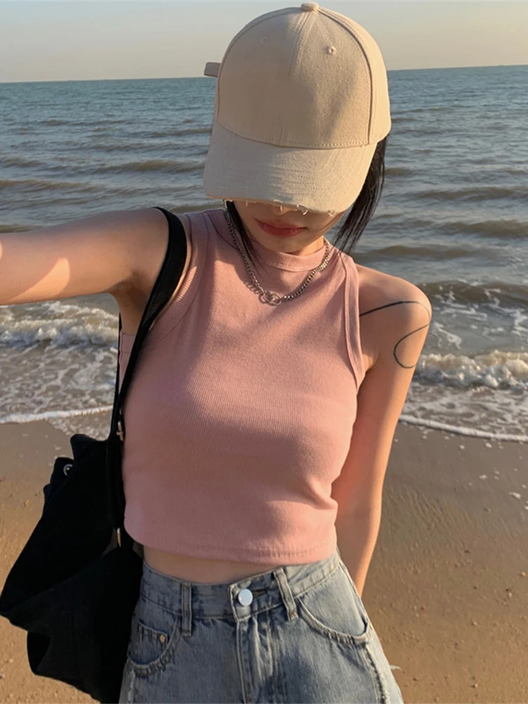 

Chic ort Svel Knitted Vest Trendy Inner Wear Base Layer Tank Top for Women Spring Summer New Arrival Homecore Brand