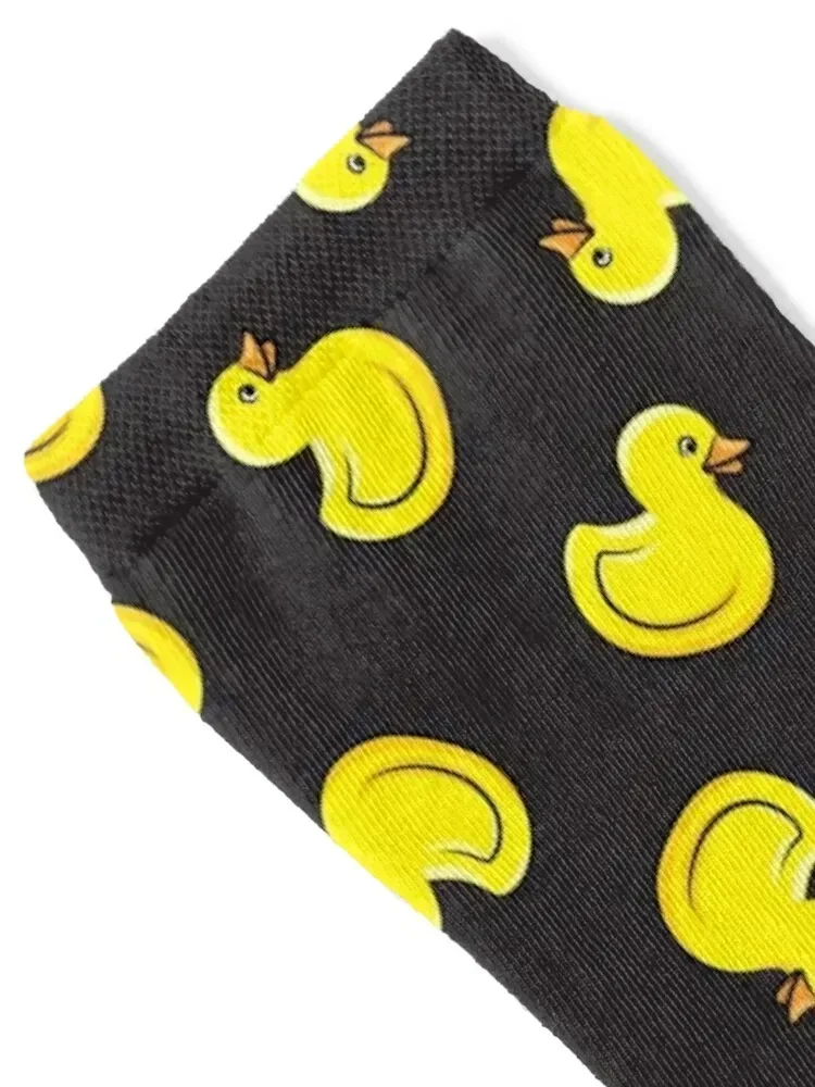 rubber ducky - duck bath toy Socks short with print Men's Socks Women's