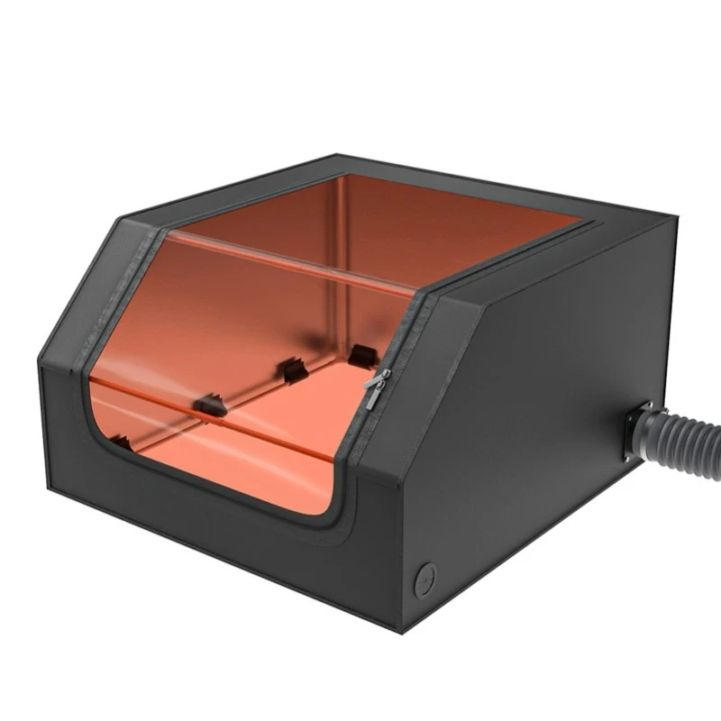 

Creality Protective Cover Laser Engraver Enclosure with Vent Eye Protection Fireproof Dustproof Noise Reduction Laser Cutting