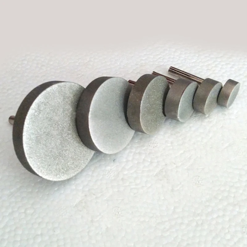 Jade Alloy Polishing Head, 6-Pole E-shaped Grinding Head for Coarse Fine Sand Hammering Surface, Polishing Tool