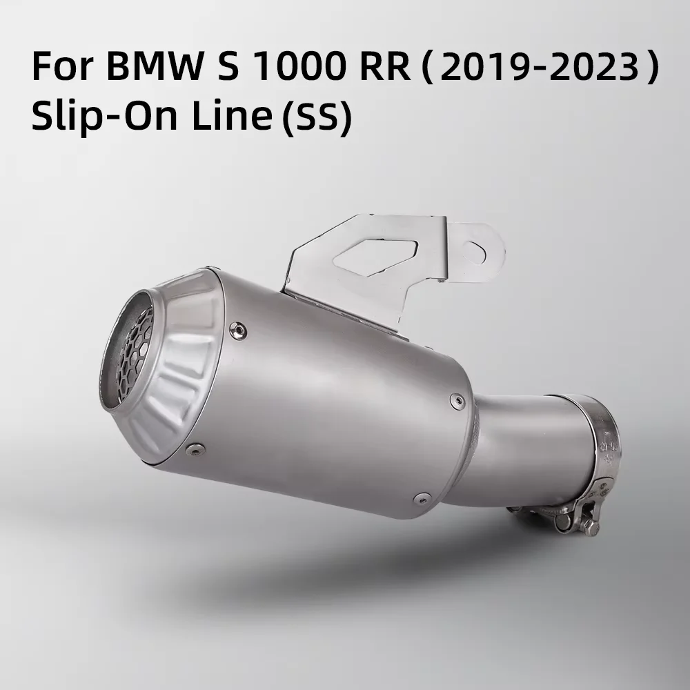 

For BMW S1000R 2019 - 2023 Years Slip on Motorcycle Exhaust Escape System Link Pipe Akra Muffler Silencer DB Killer