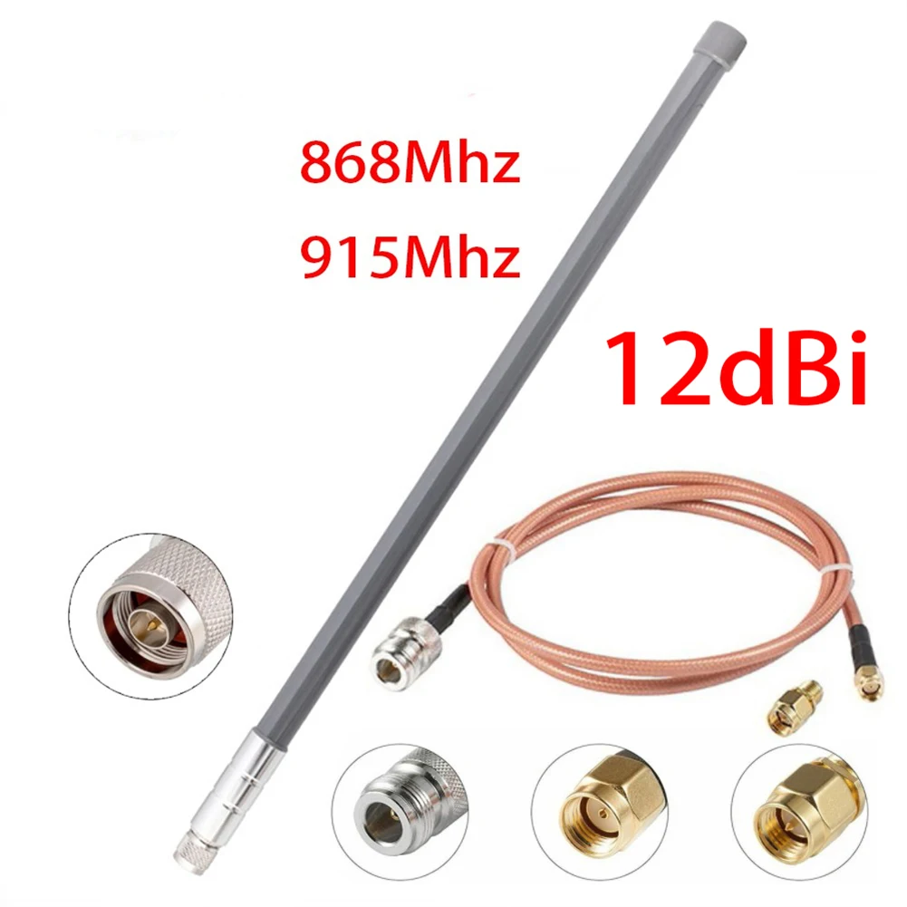 

12 Dbi Antenna RAK Wireless Aerial Helium Sensecap HNT 868Mhz 915Mhz N-Male LTE Outdoor Long-distance Receive Aerial