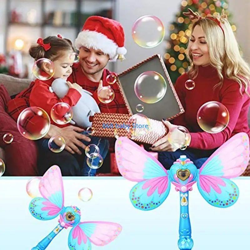 29EEE Outdoorowa zabawka dla dziewcząt Toddler Automatyczne zewnętrzne bąbelki & Wand Bubble Toy Bubble Bubble For