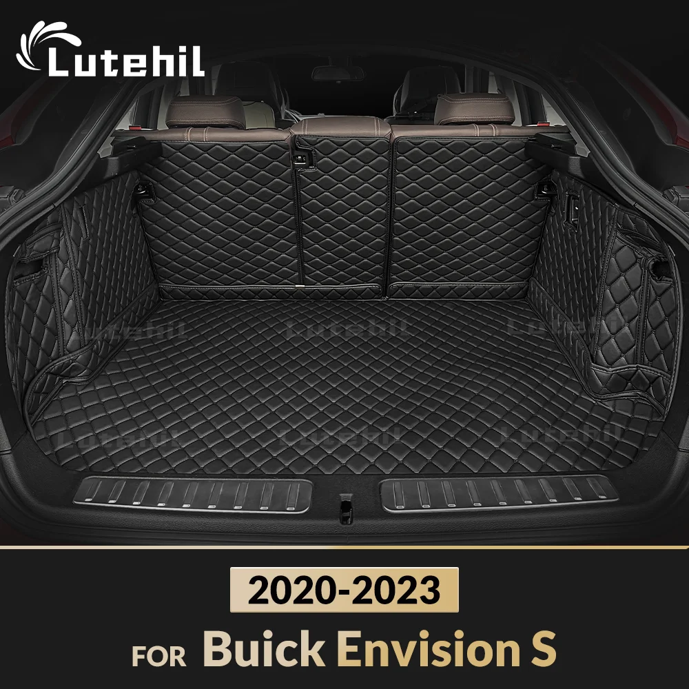 

Для Buick Envision S 2020 2021 2023, авто полное покрытие, коврик для багажника Lutehil, чехол для багажника автомобиля, подкладка для багажника, аксессуары для интерьера