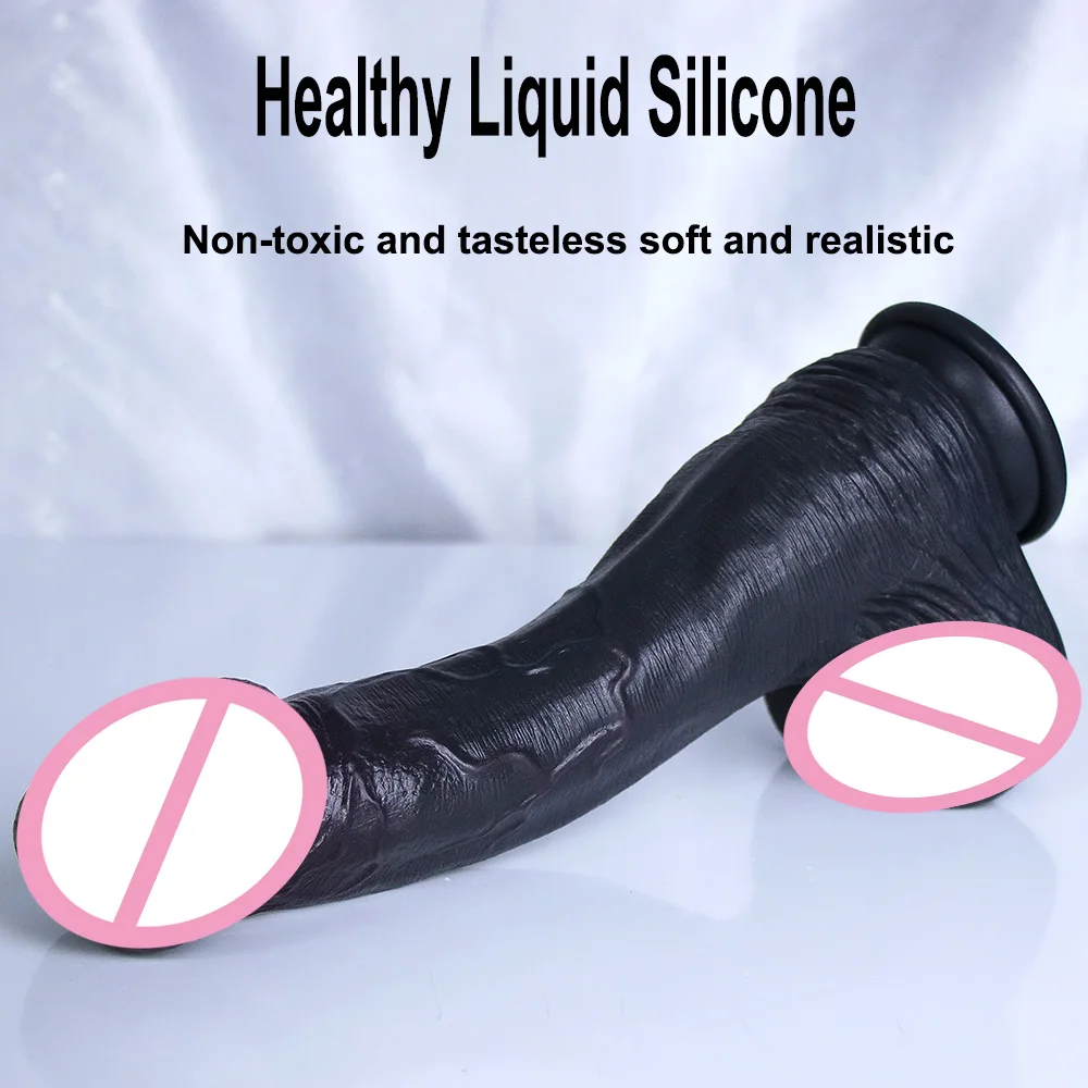 Skin Realistic Dildo Soft Sexy Penis G-spot Anus Female Masturbator Artificial Rubber Dick Sex Toys for Women Vaginal Massager