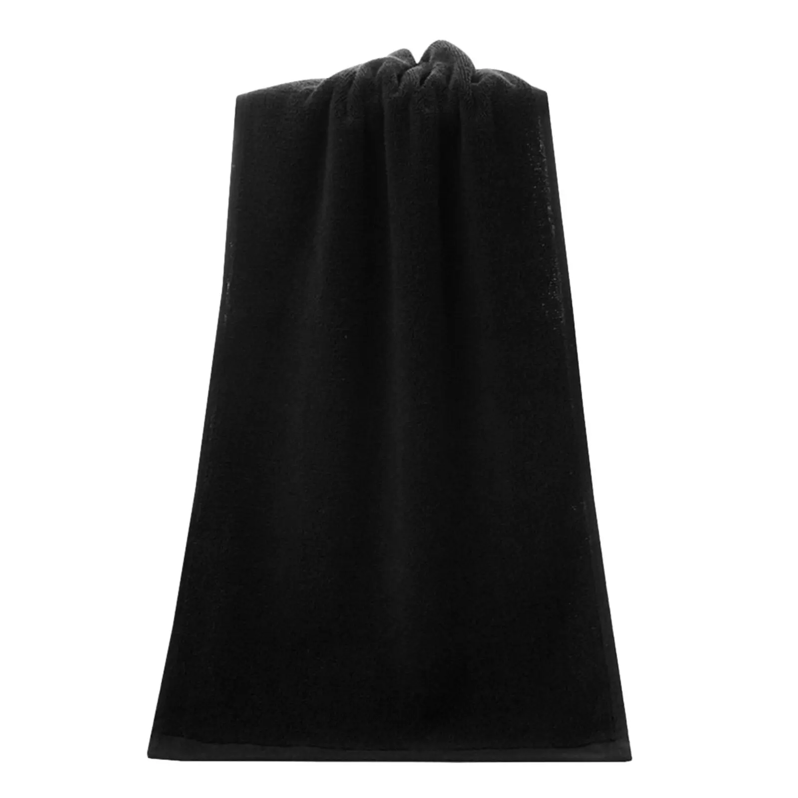 Extra Large Black Cotton Hand Towel Pure Natural Soft Absorbent Luxury Towel for Bathroom Hotel Spa 35x75cm