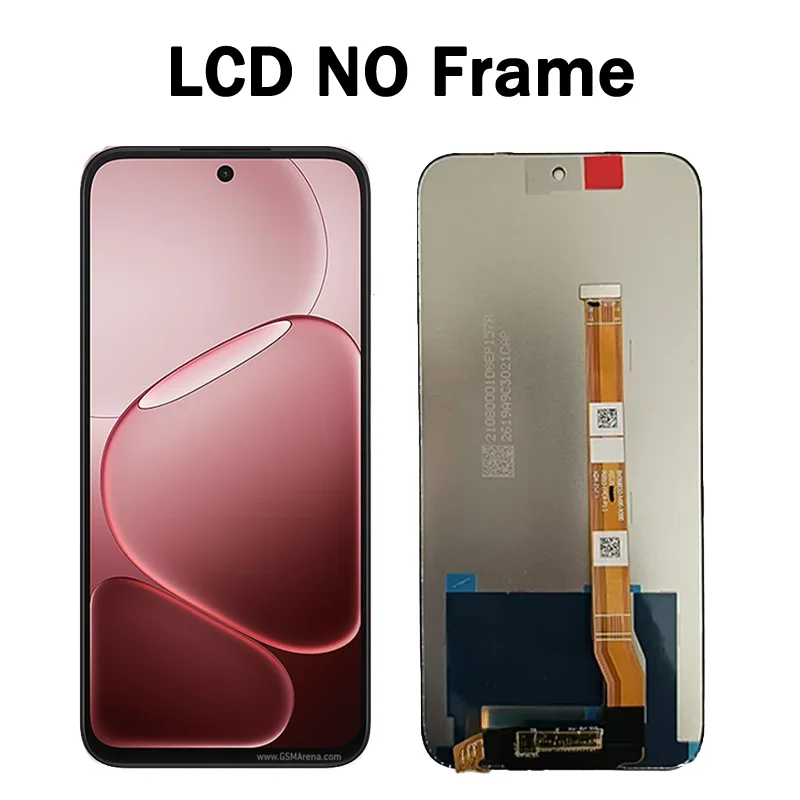 Ekran wyświetlacza A6 do Oppo A6 4G LCD CPH2817, ekran dotykowy z digitizerem do OPPO A6 5G CPH2831, zamiennik LCD PLT120 — zdjęcie produktu 3