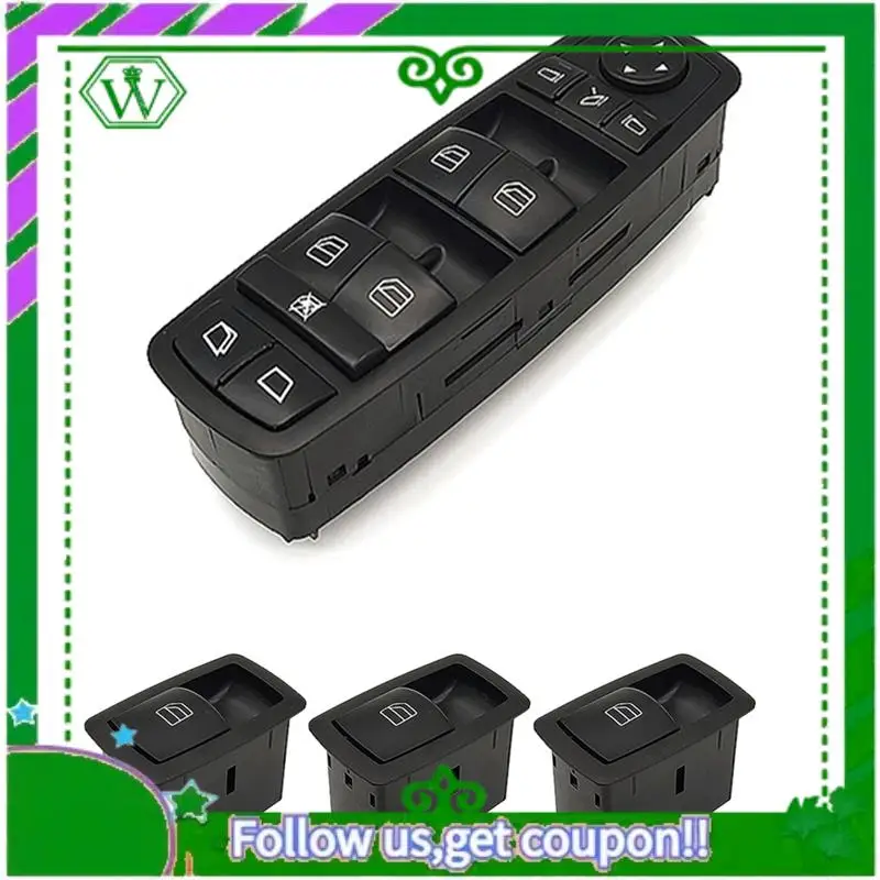 

AC34-Автомобильный электрический переключатель панели управления окном, главный переключатель электрической мощности, высокая версия для Mercedes Benz W251 W164 2518200510