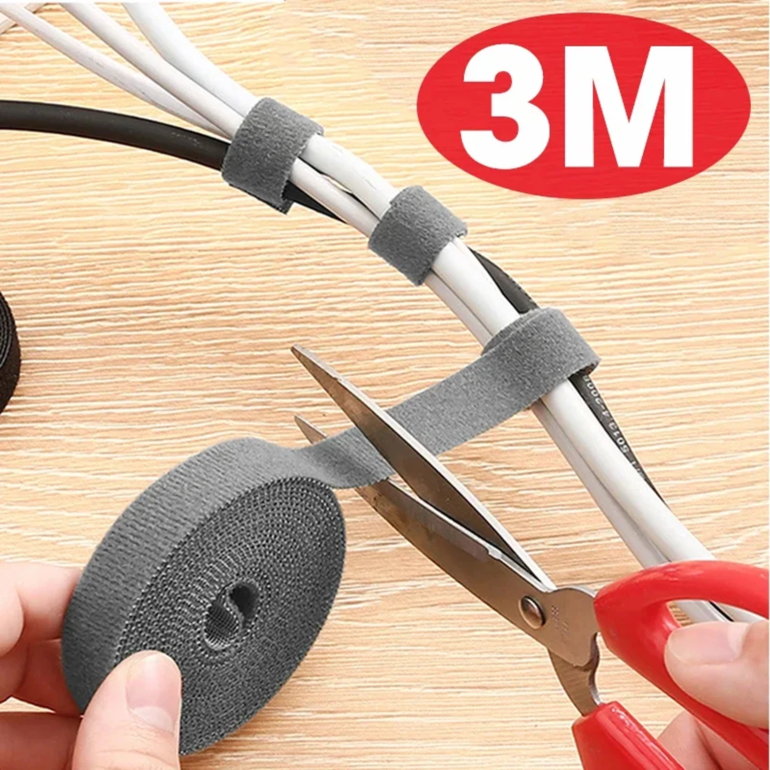 

1 Roll Cord Organizer Cable Wire Winder Multi- Data Line Protector USB Charger Office Organization Tool