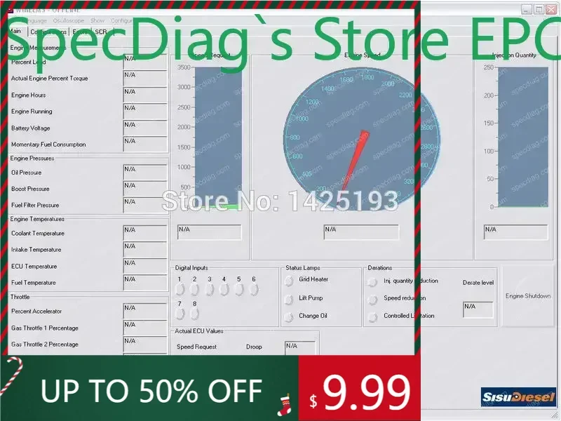 

SpecDiag AGCO SISU Power WinEEM3 Service Tool 1.2.1.1 (WinTest)