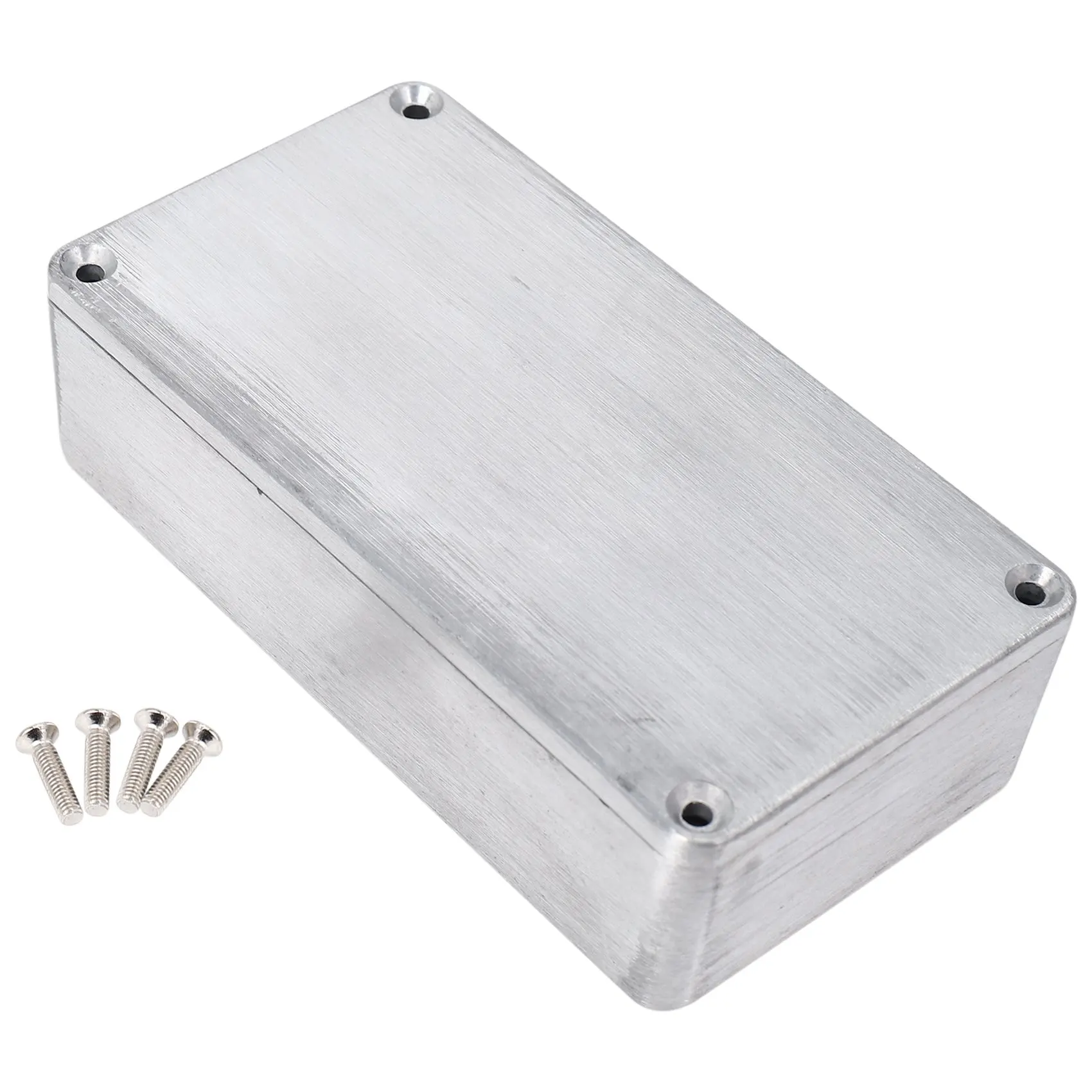 【STOCK】5 Pcs Guitar Effects Pedal Aluminum Stomp Box Enclosure for DIY Guitar Pedal Kit 1590B