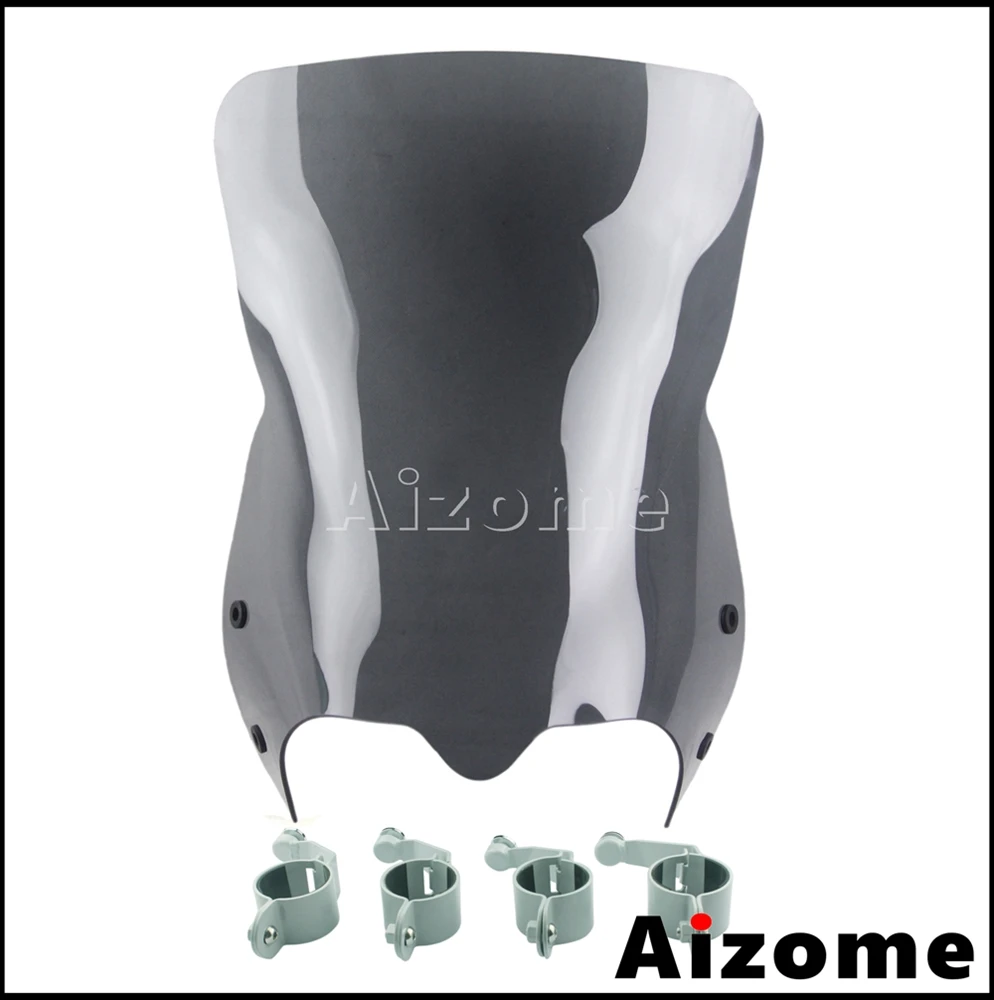 3Colors Motorcycle Windshield Screen Cover For Suzuki Boulevard M109R M50 M90 Motorbike Windscreen Deflector Fairing 2006-2016