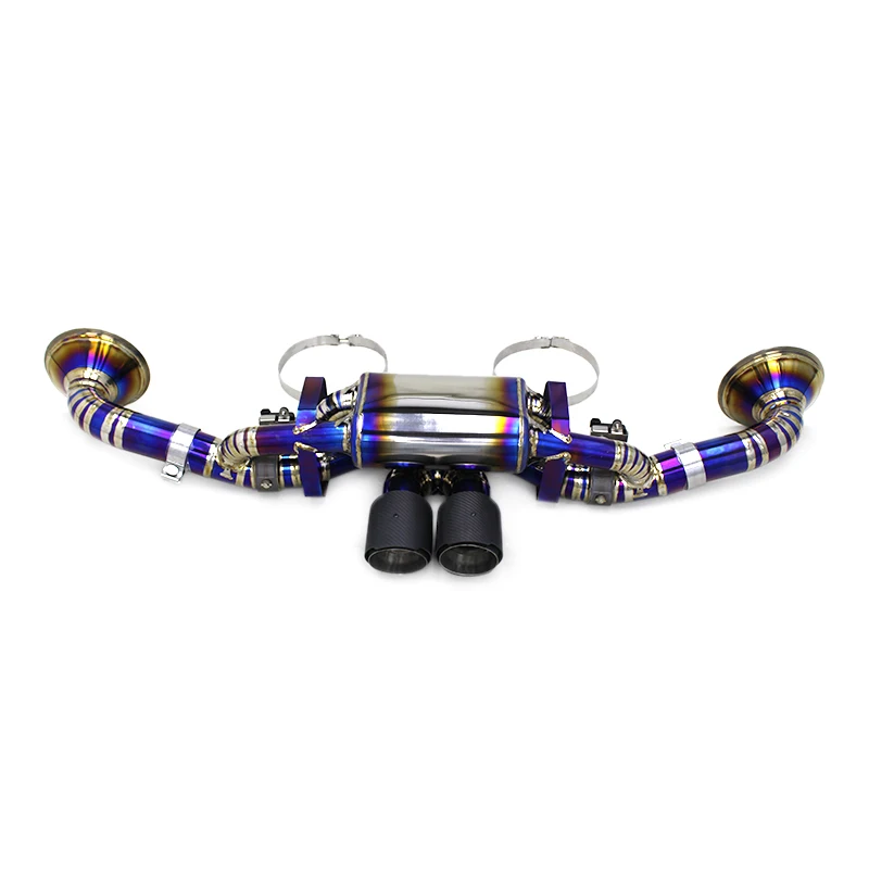 

LXBY-OEM Titanium Exhaust Pipes for Porsche 911 992 GT3 4.0 2017-2023 Racing Car Catback Muffler Valvetronic