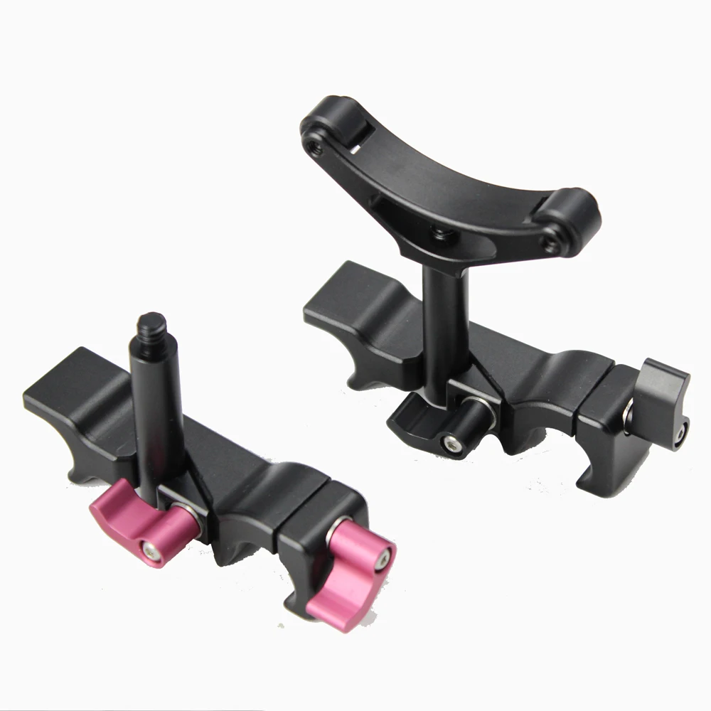 

15mm Lens Support Bracket Adjustable Height long toom lens supporter To Fit Different Camera Lens