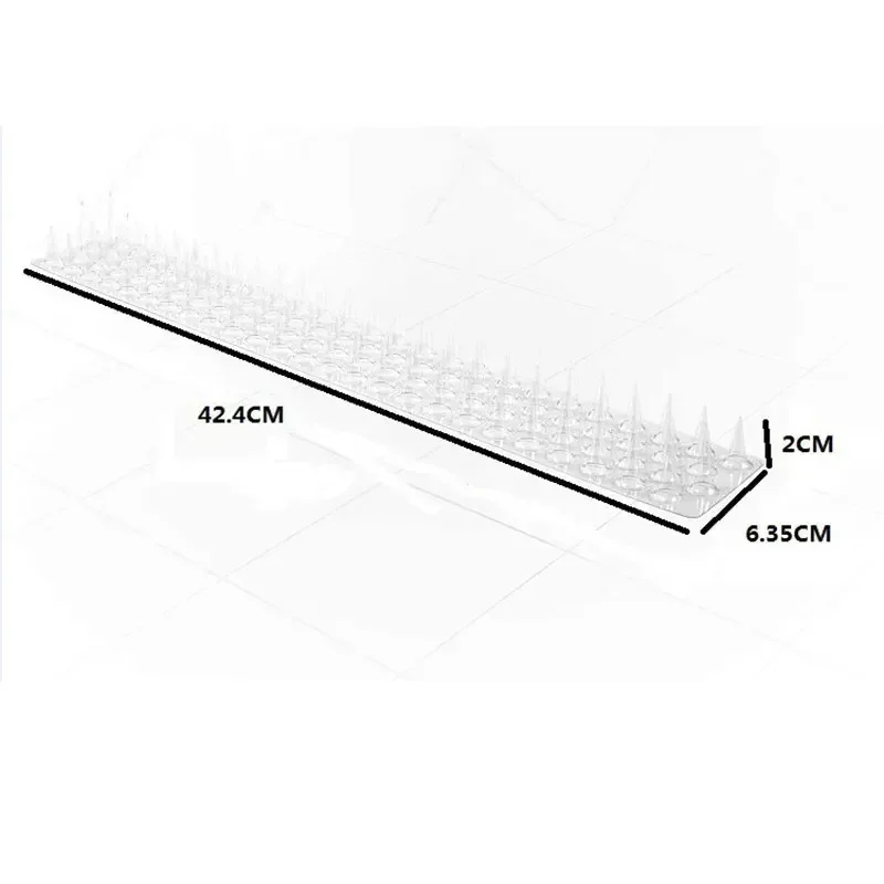 Fence Wall Spikes Cat Animal Repellent Anti Theft Walls Sheds Stop Plastic Repeller for Garden Fences Invader Bird Dog
