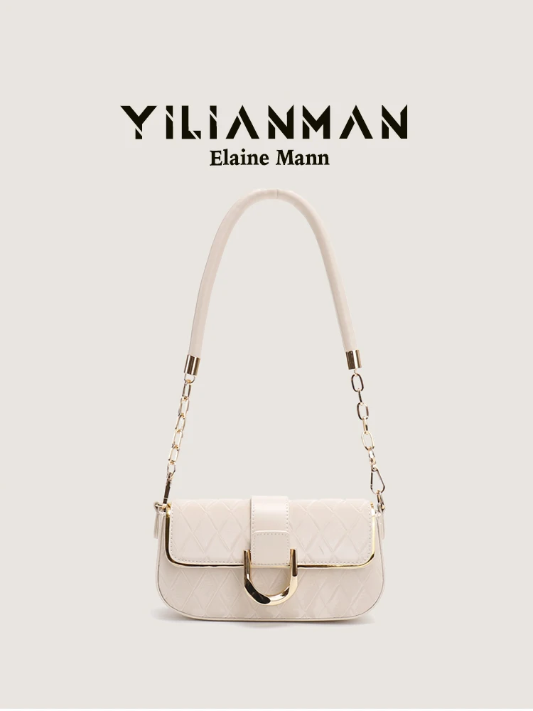Elegant Simple Original Women's Bag New Style Underarm Single Shoulder Crossbody Bag Versatile French Style Magnetic Buckle C...
