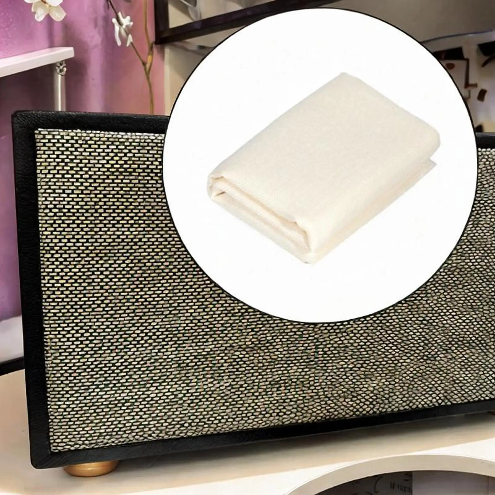 Speaker Mesh Grill Cloth Stereo Box Fabric for Conference Room KTV Box