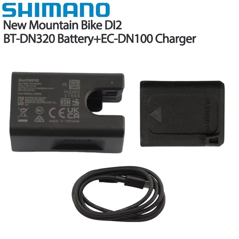 

SHIMANO BT-DN320 Battery and EC-DN100 Charger For New DI2 M9250 M8250 M6250 Groupset Original Parts
