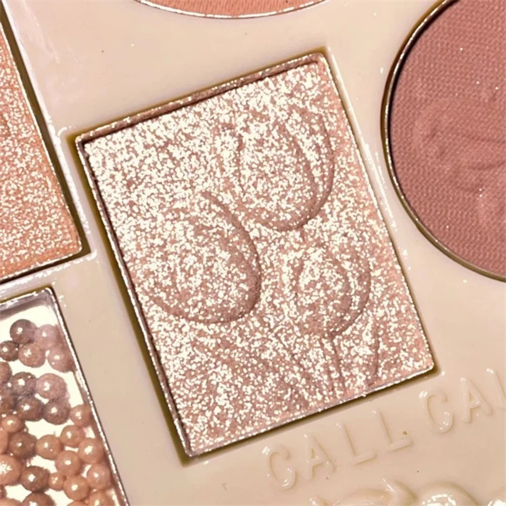 الدانتيل نمط 10 ألوان عينيه لوحة بريق تمييز الوجه كونتور لوحة أحمر الخدود ماتي عينيه ماكياج تجميل ضد الماء #6