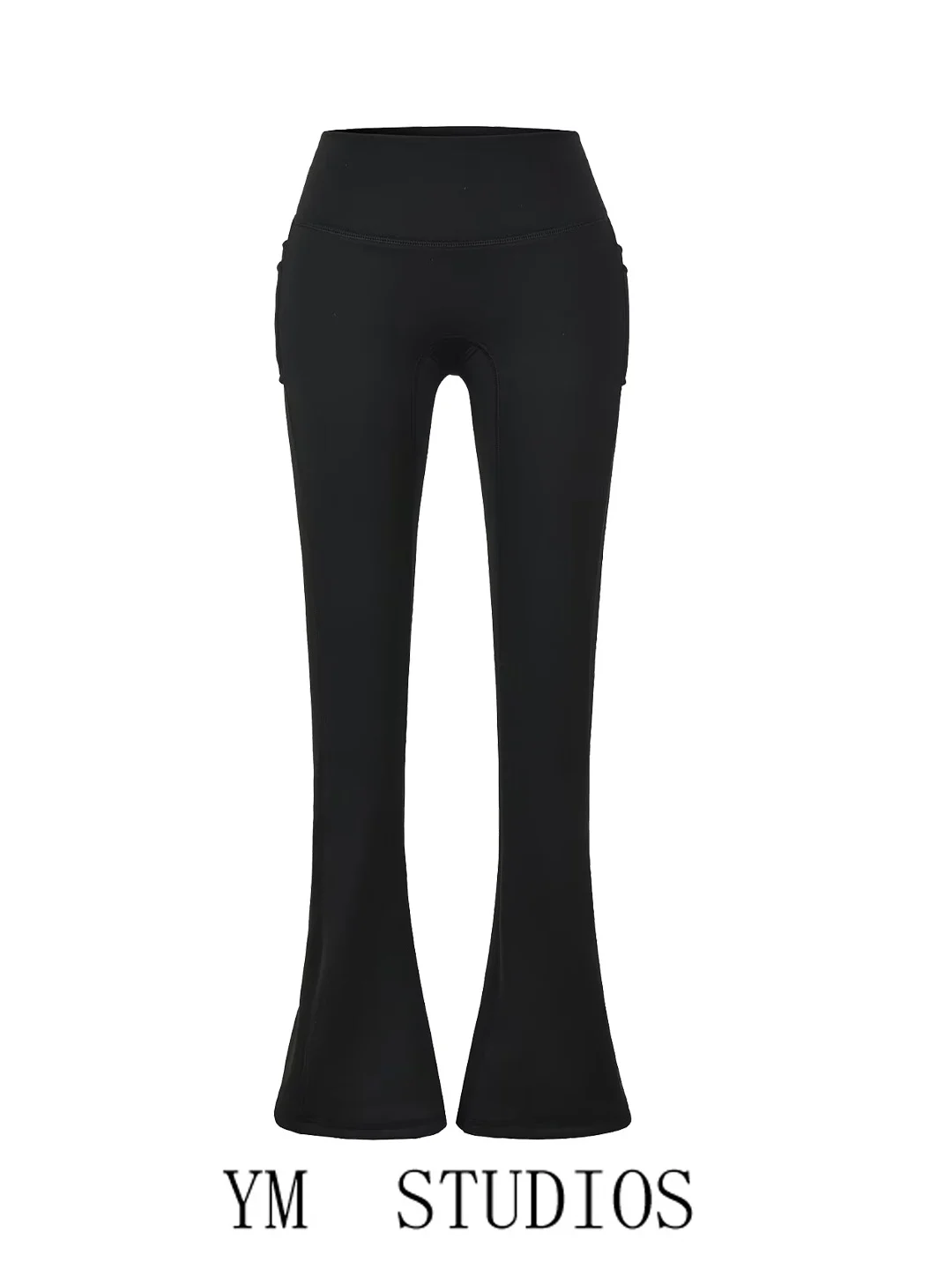 

High Waist Fce Lined Slimming Yoga Pants Women's plus Size Bootcut Trousers Butt Lifting Long Pants Casual Wear