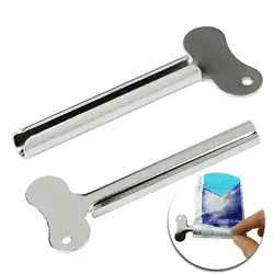 Toothpaste Squeezer Holder Mini Rust-proof Stainless Steel Universal Toothpaste Roller Key Household