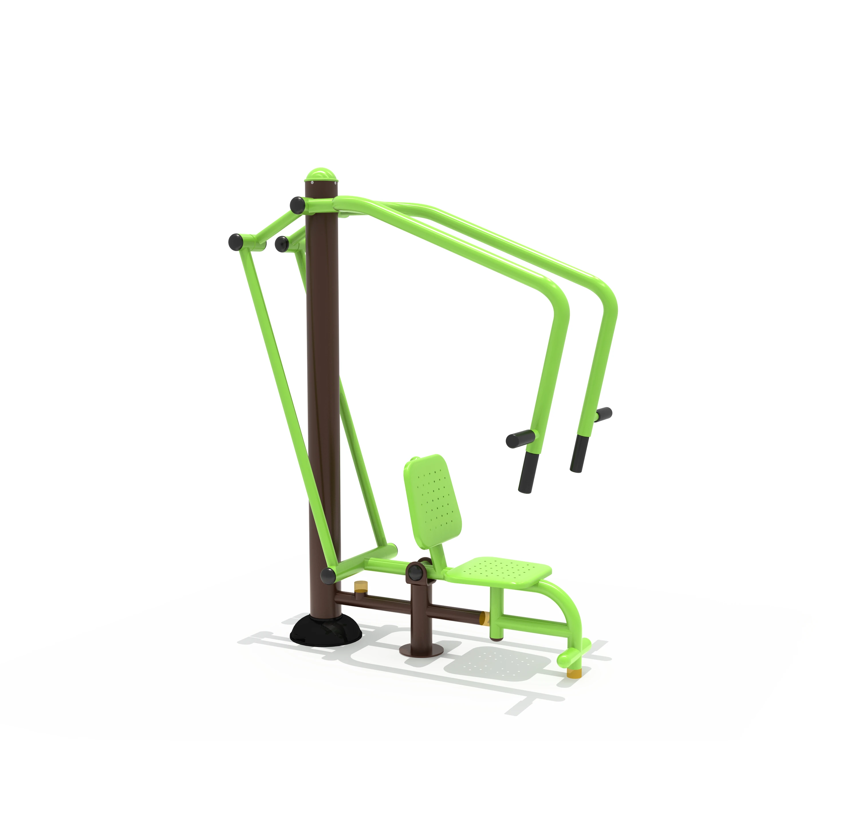 Newest public garden park thrust exerciser China fitness equipment