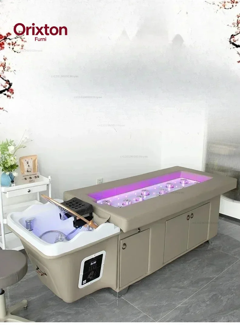 Smoke-Free Intelligent Moxibustion Bed Automatic Massage Physiotherapy